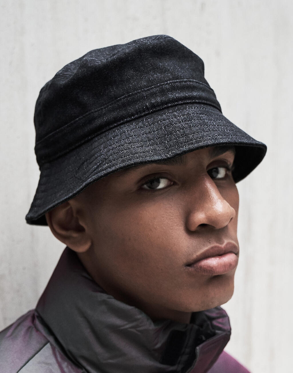 Flexfit Denim Bucket Hat - Afbeelding 5