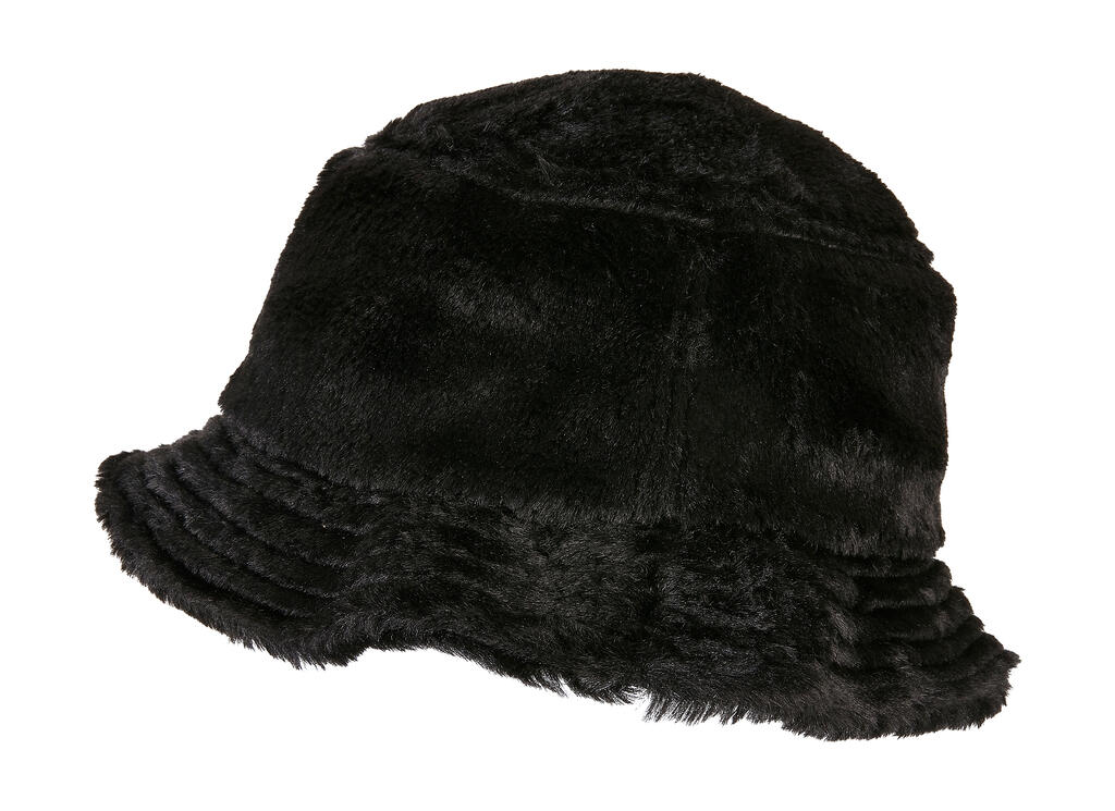 Flexfit Fake Fur Bucket Hat - Afbeelding 4