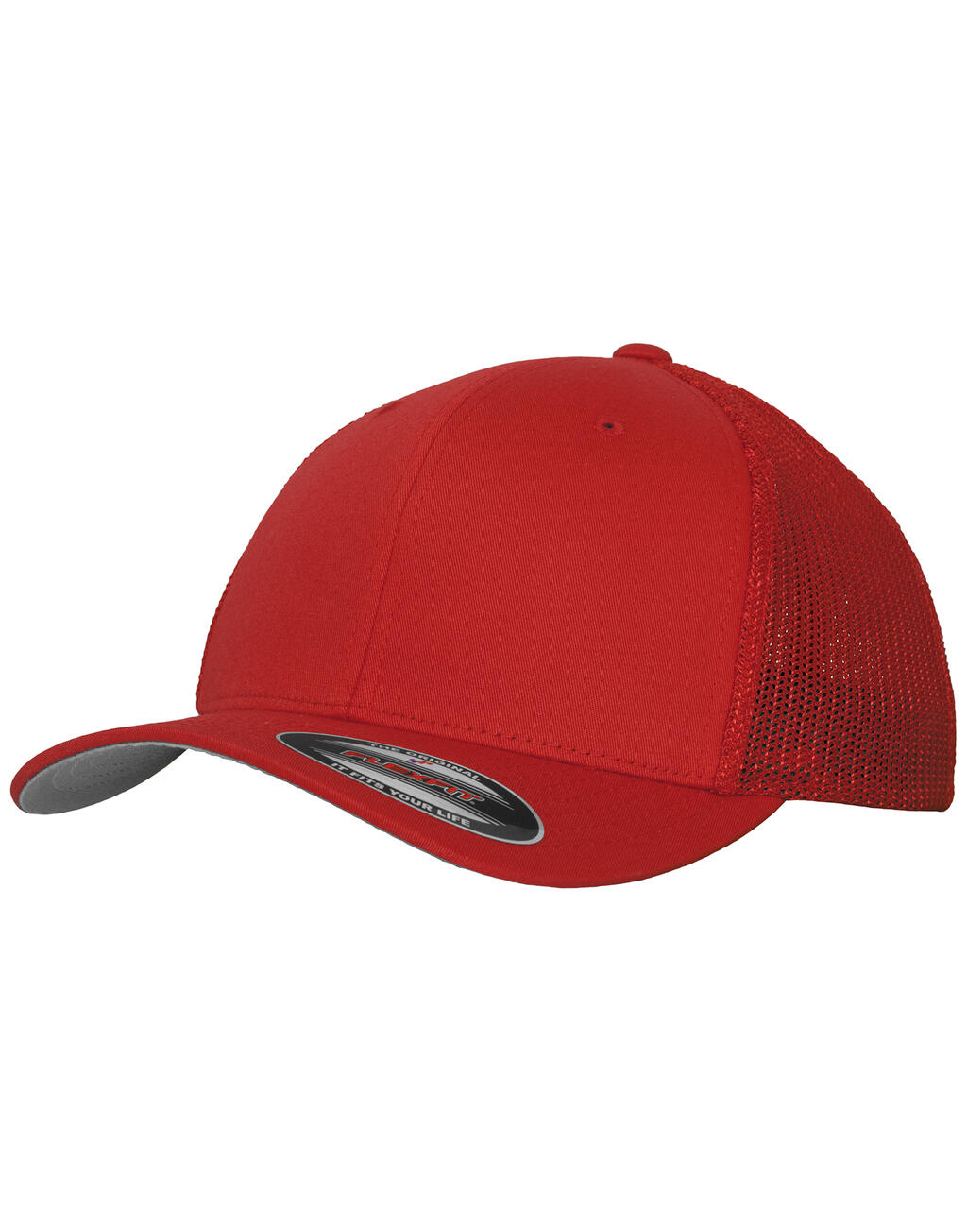 Flexfit Mesh Cotton Twill Trucker Cap - Afbeelding 3