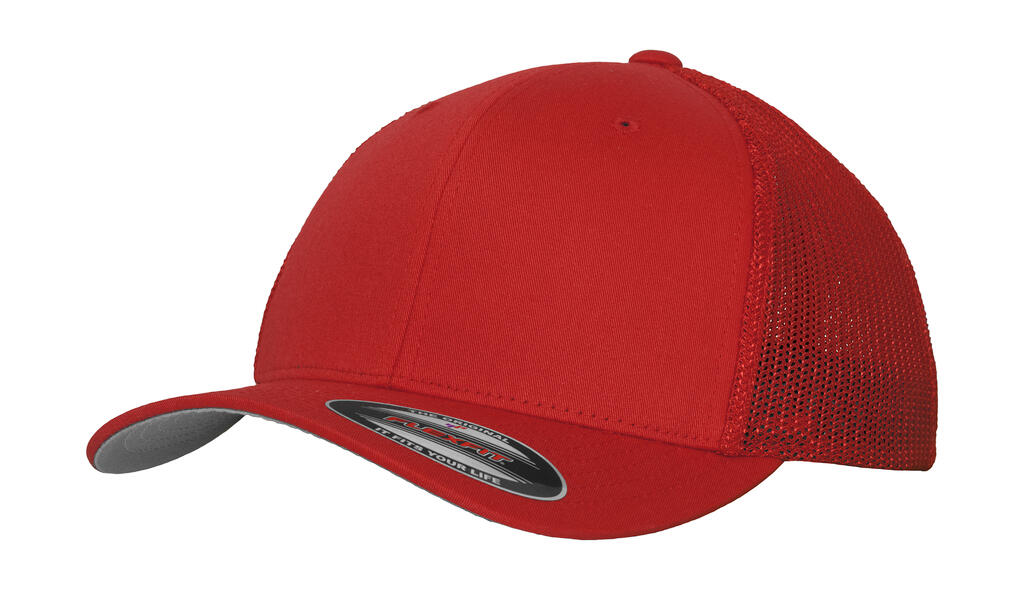 Flexfit Mesh Cotton Twill Trucker Cap - Afbeelding 5