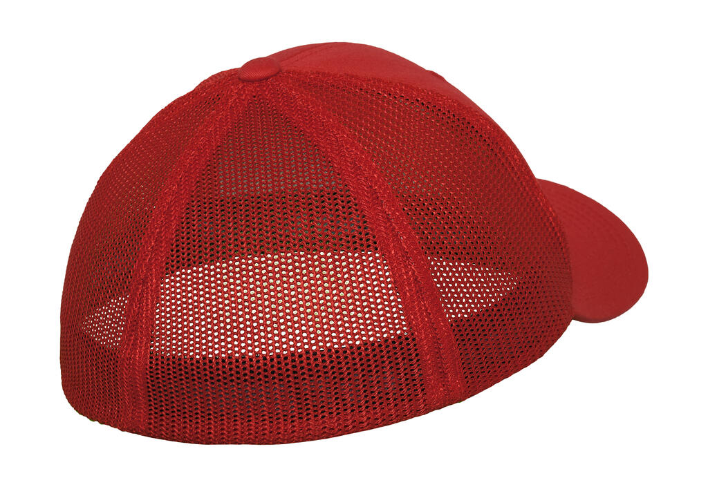 Flexfit Mesh Cotton Twill Trucker Cap - Afbeelding 6
