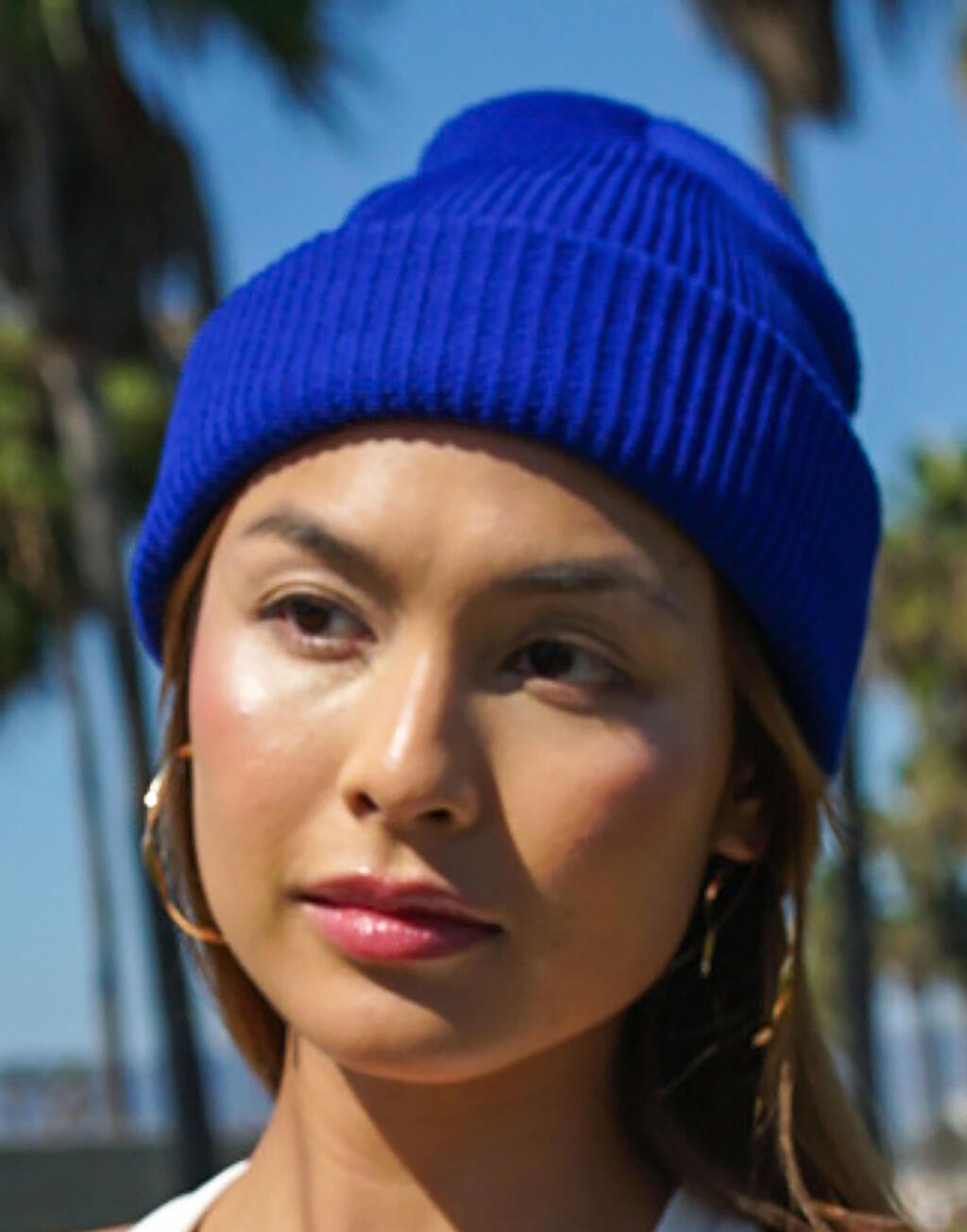 Flexfit Recycled Yarn Ribbed Knit Beanie