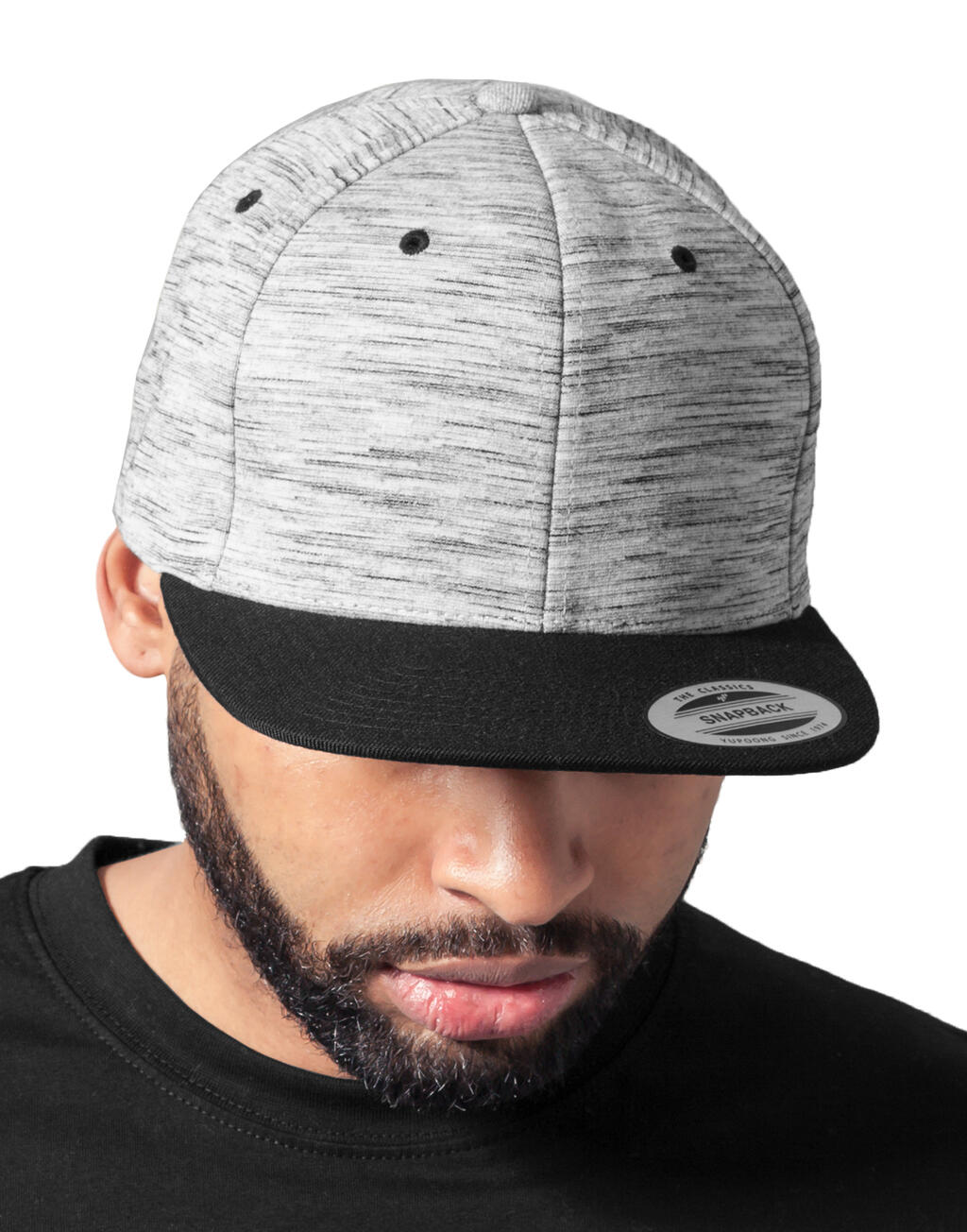 Flexfit Stripes Melange Crown Snapback