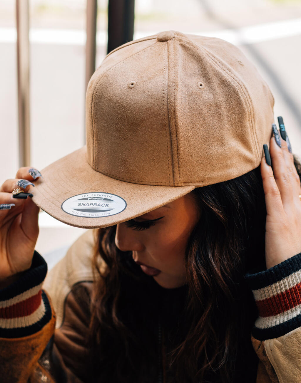 Flexfit Suede Leather Snapback - Afbeelding 2