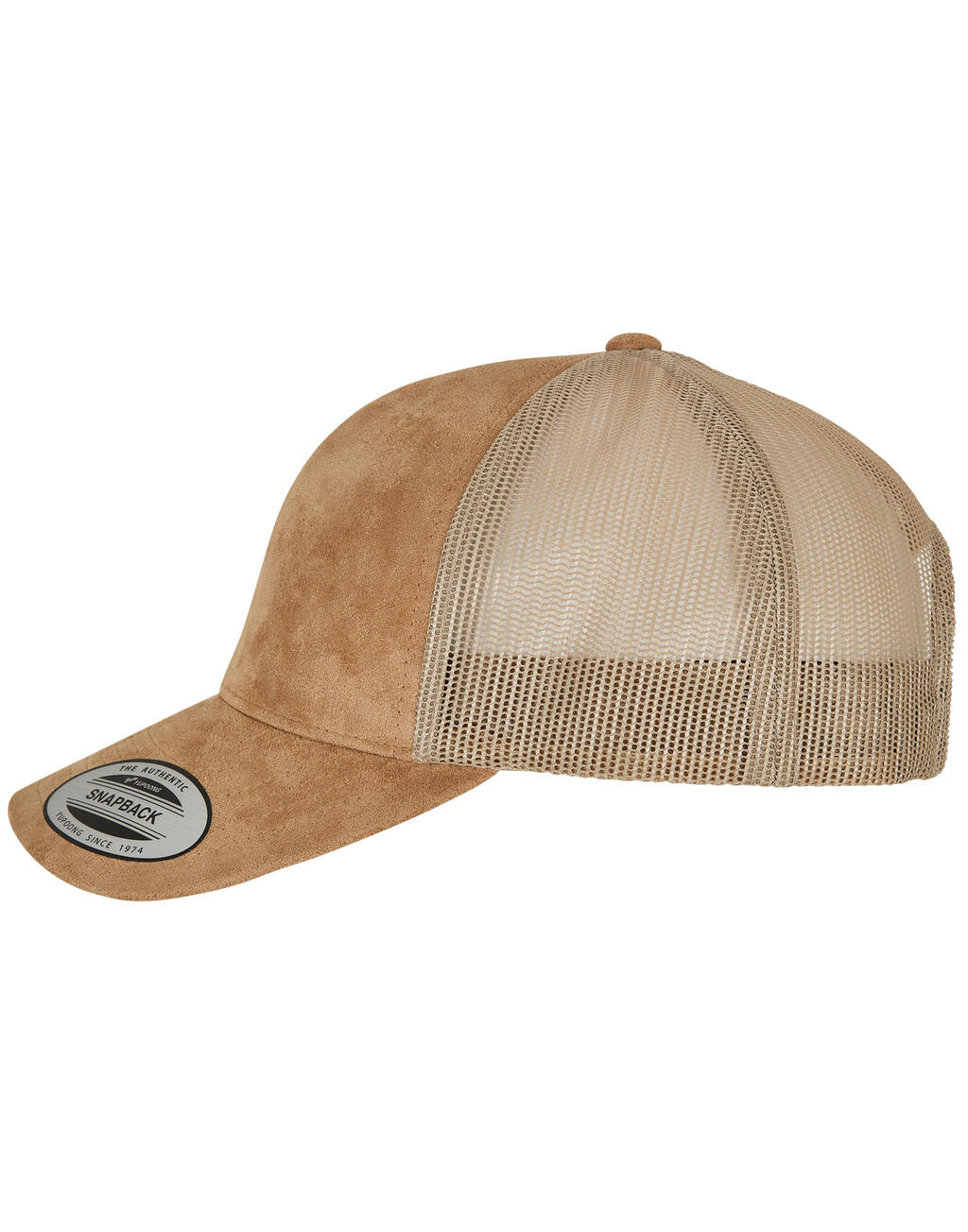 Flexfit Suede Leather Trucker Cap - Afbeelding 2