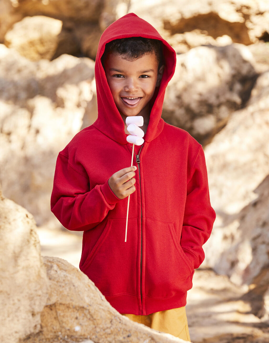 Fruit of the Loom Kids Classic Hooded Sweat Jacket