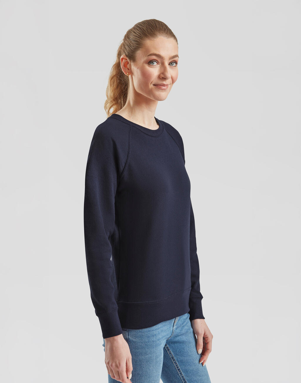 Fruit of the Loom Ladies Lightweight Raglan Sweat - Afbeelding 3