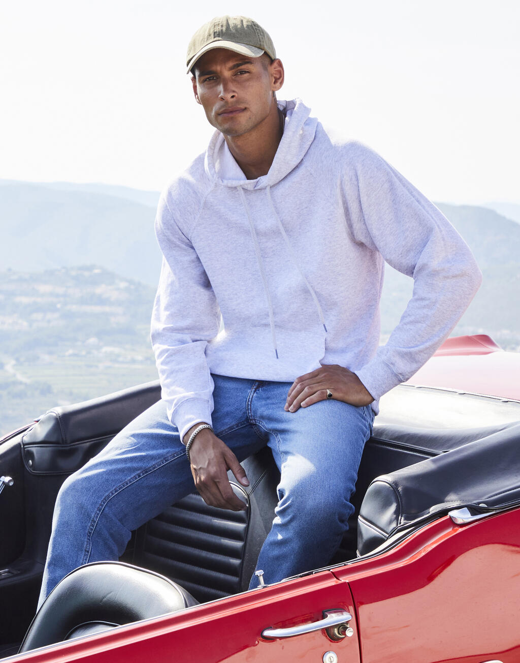 Fruit of the Loom Lightweight Hooded Sweat