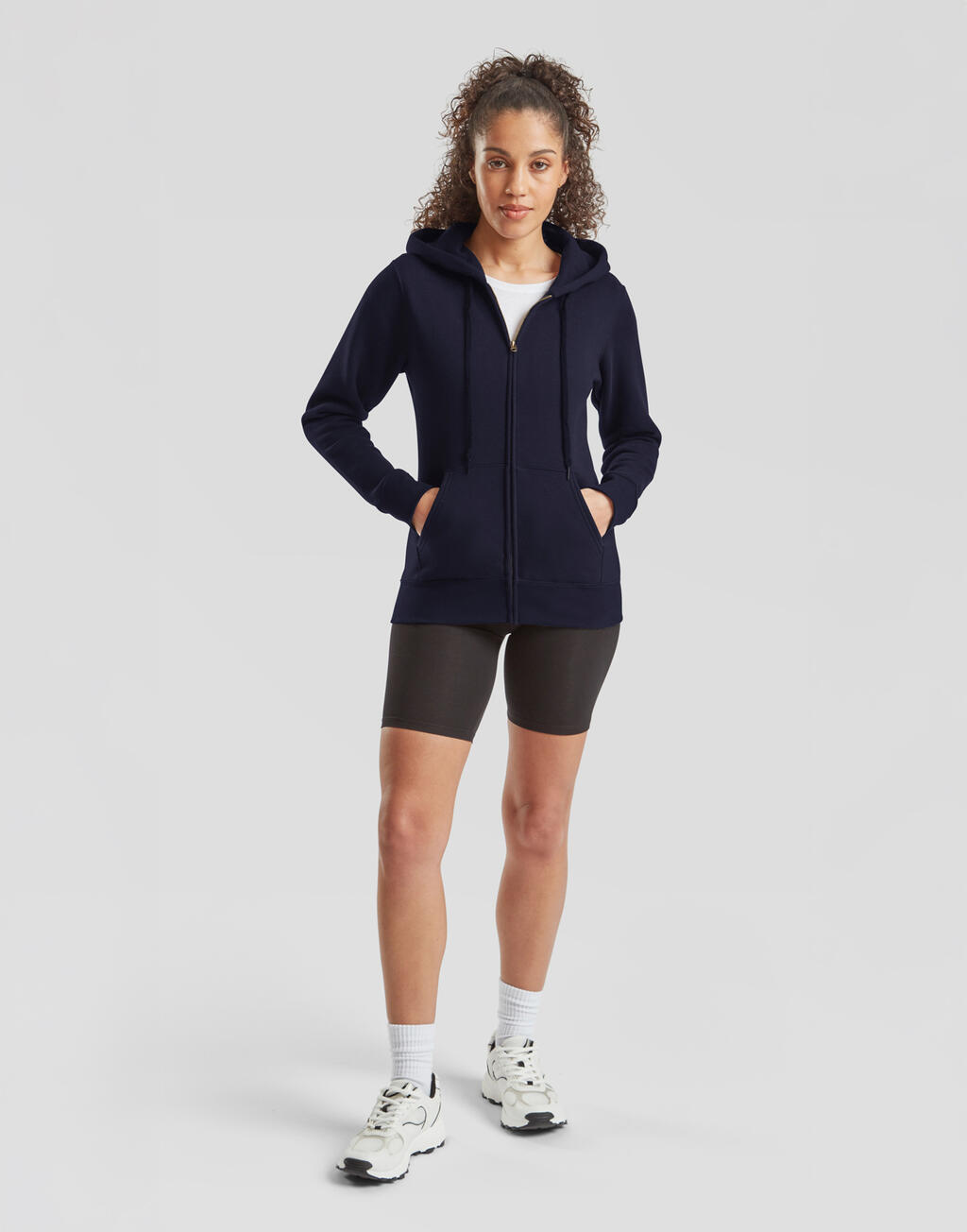 Fruit of the Loom Premium Hooded Sweat Jacket Lady-Fit - Afbeelding 3