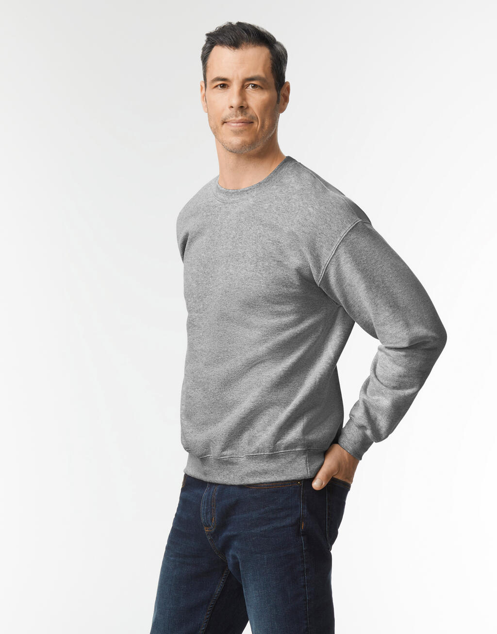 Gildan DryBlend Adult Crewneck Sweat - Afbeelding 2