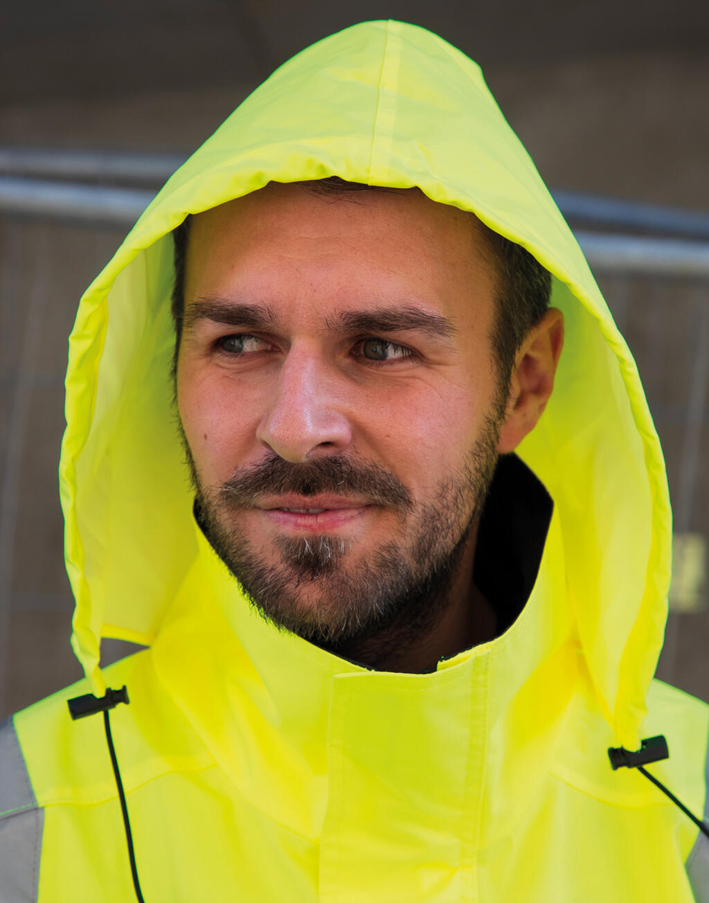 Korntex Hi-Vis Rain Jacket Lite "Kaunas" - Afbeelding 5