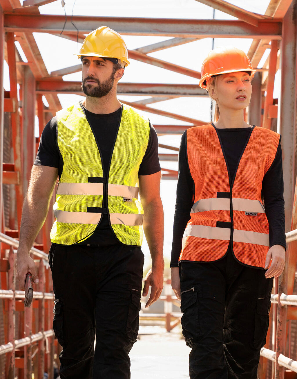 Korntex Mesh-Vest "Thessaloniki" - Afbeelding 2