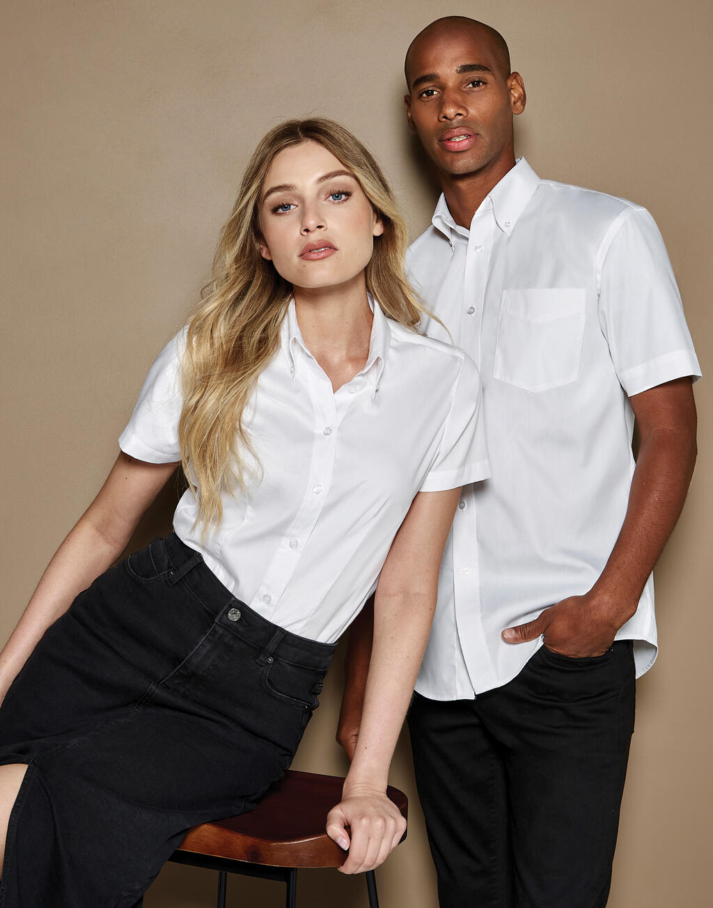 Kustom Kit Classic Fit Premium Oxford Shirt SSL - Afbeelding 9