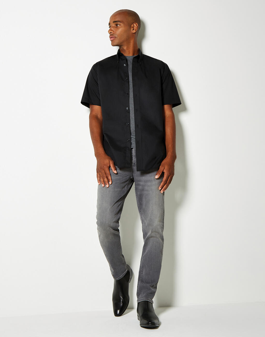 Kustom Kit Classic Fit Workforce Shirt - Afbeelding 2