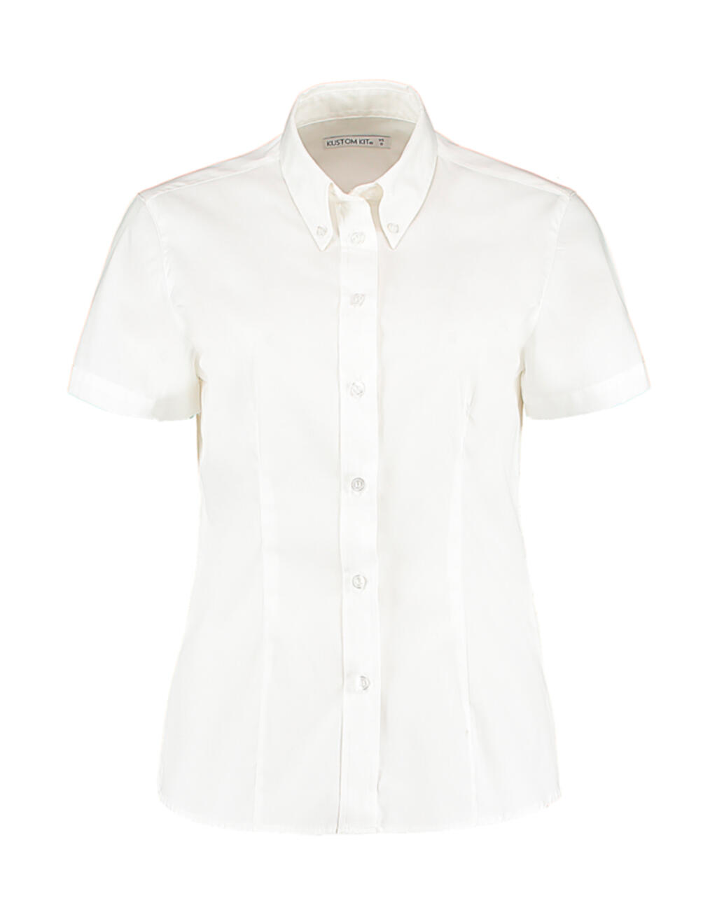 Kustom Kit Women's Tailored Fit Premium Oxford Shirt SSL - Afbeelding 4
