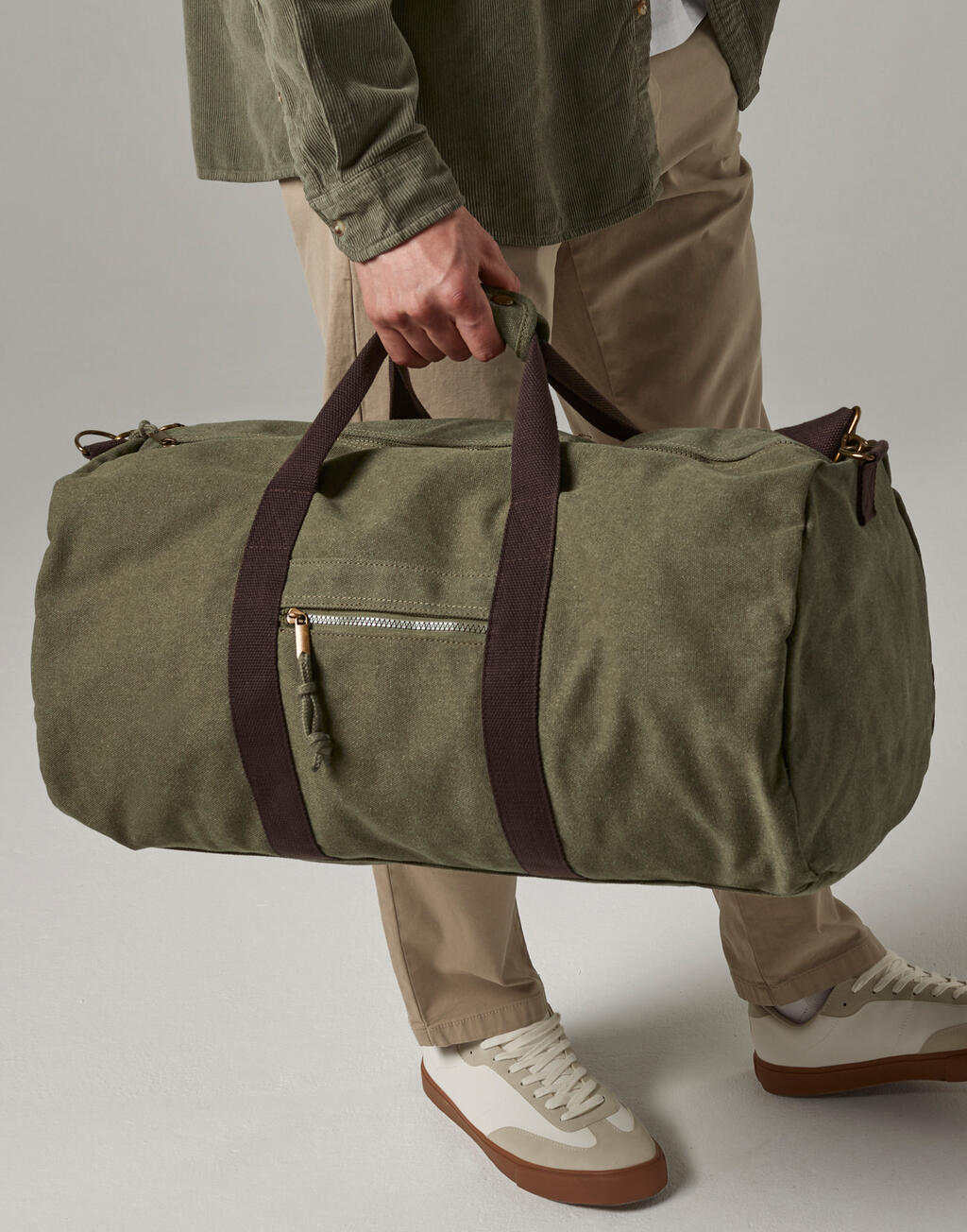 Quadra Vintage Canvas Holdall