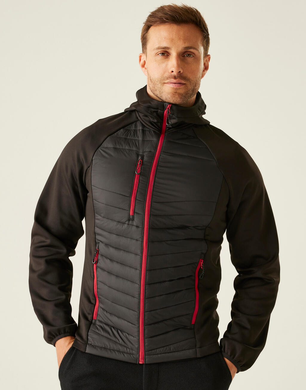 Regatta Professional Men’s Navigate Hybrid Hooded Jacket