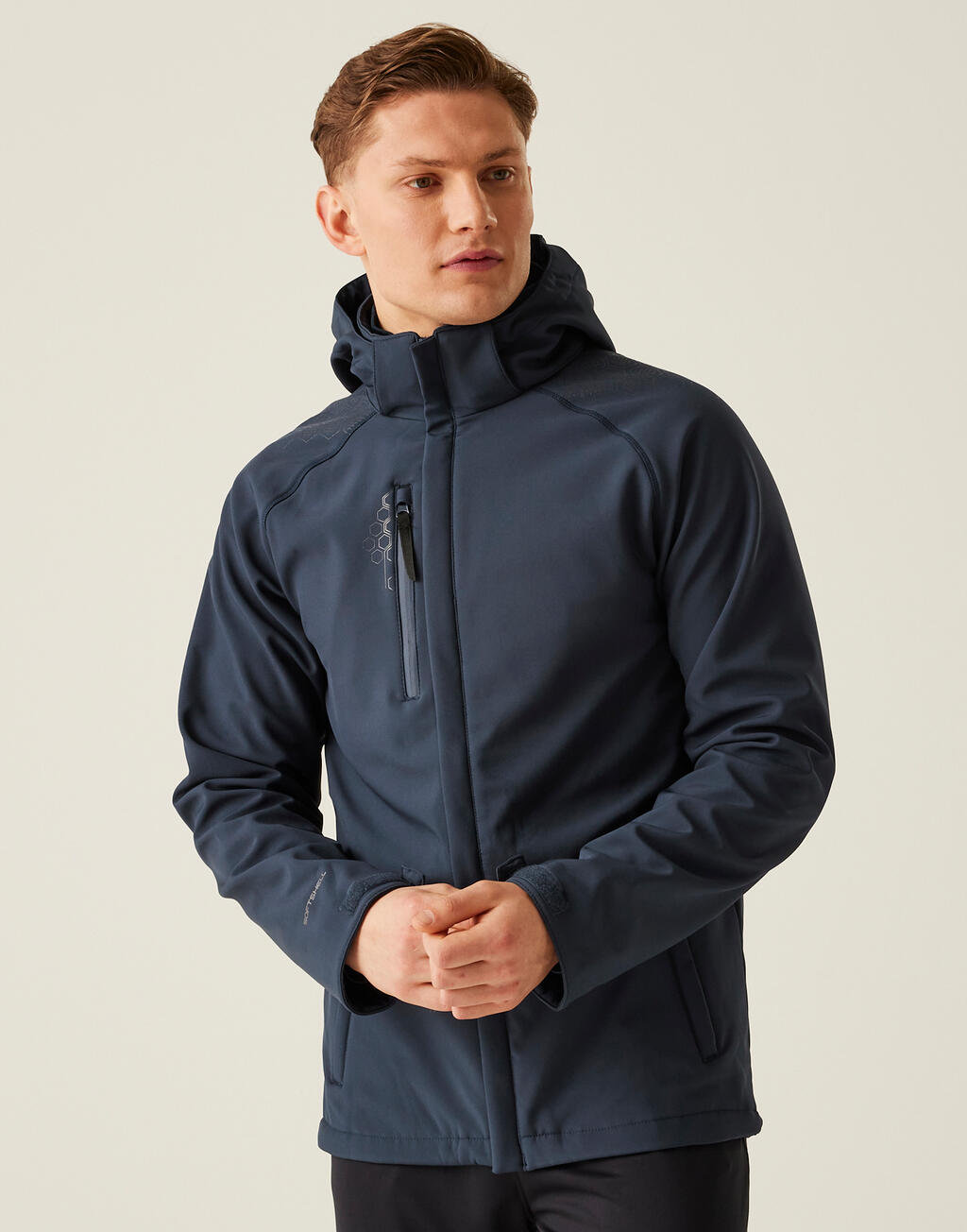 Regatta Professional Repeller Lined Hooded Softshell - Afbeelding 2