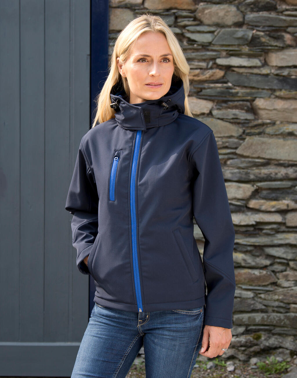 Result Core Ladies TX Performance Hooded Softshell Jacket - Afbeelding 3