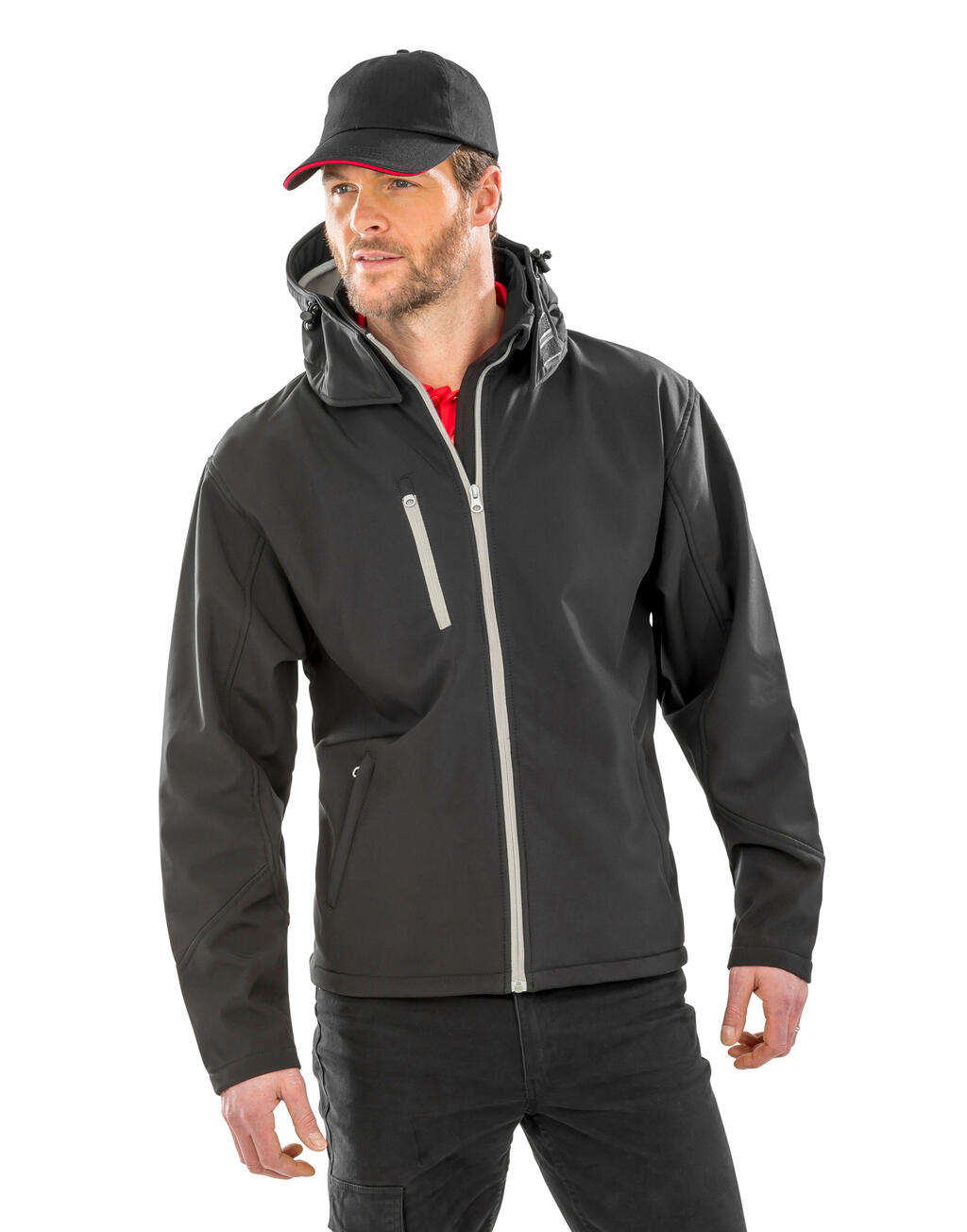 Result Core TX Performance Hooded Softshell Jacket - Afbeelding 4