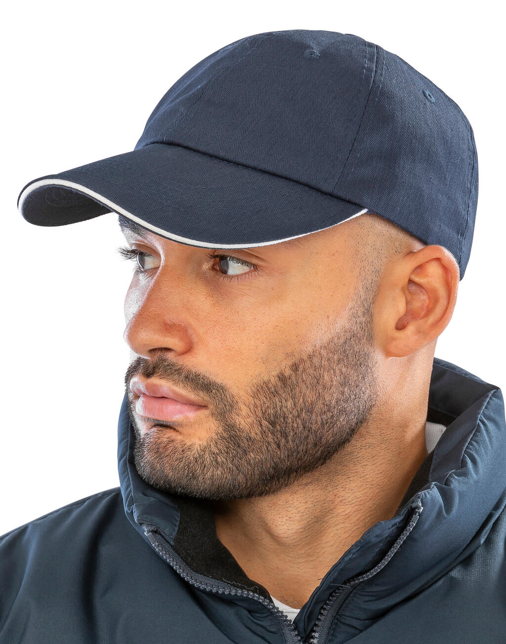 Result Headwear Herringbone Cap - Afbeelding 2