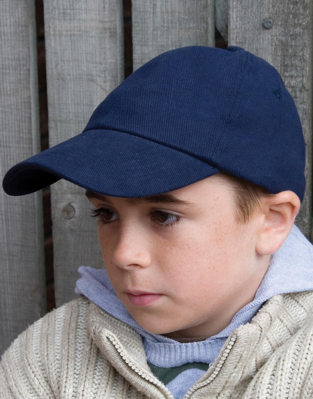 Result Headwear Junior Brushed Cotton Cap