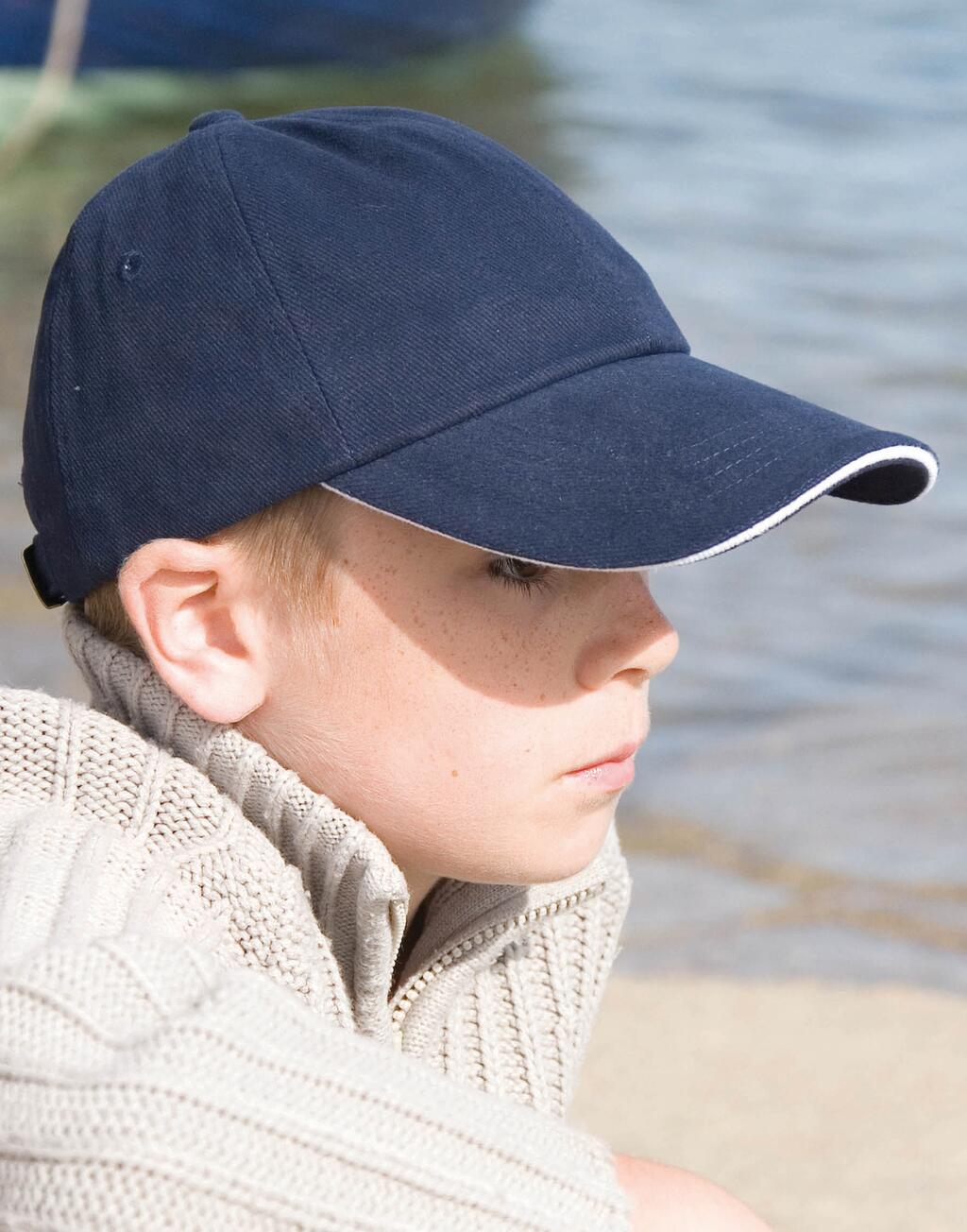 Result Headwear Junior Brushed Cotton Cap