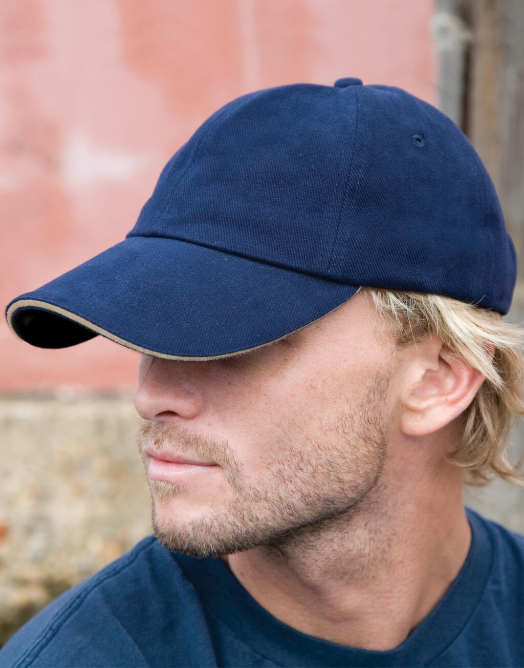 Result Headwear Sandwich Brushed Cotton Cap - Afbeelding 2