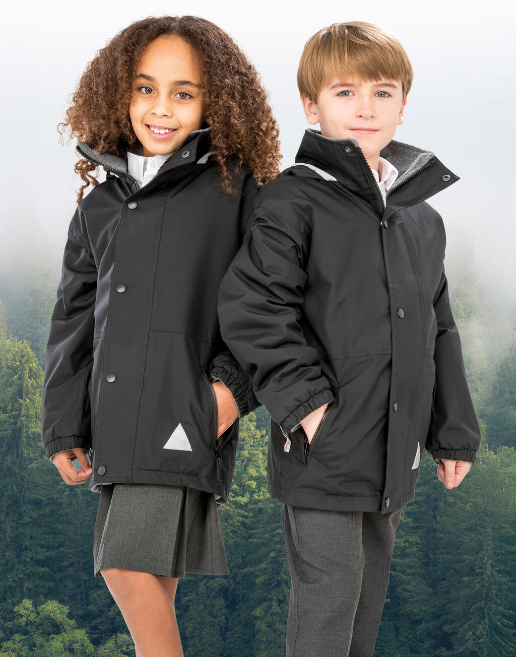 Result Junior Reversible Stormproof Jacket - Afbeelding 2