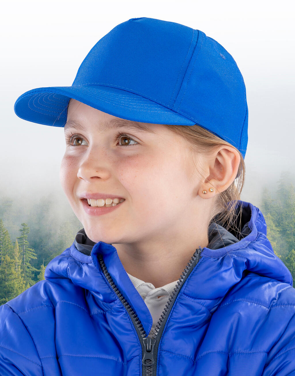 Result Recycled Core Junior Recycled Printers Cap - Afbeelding 3