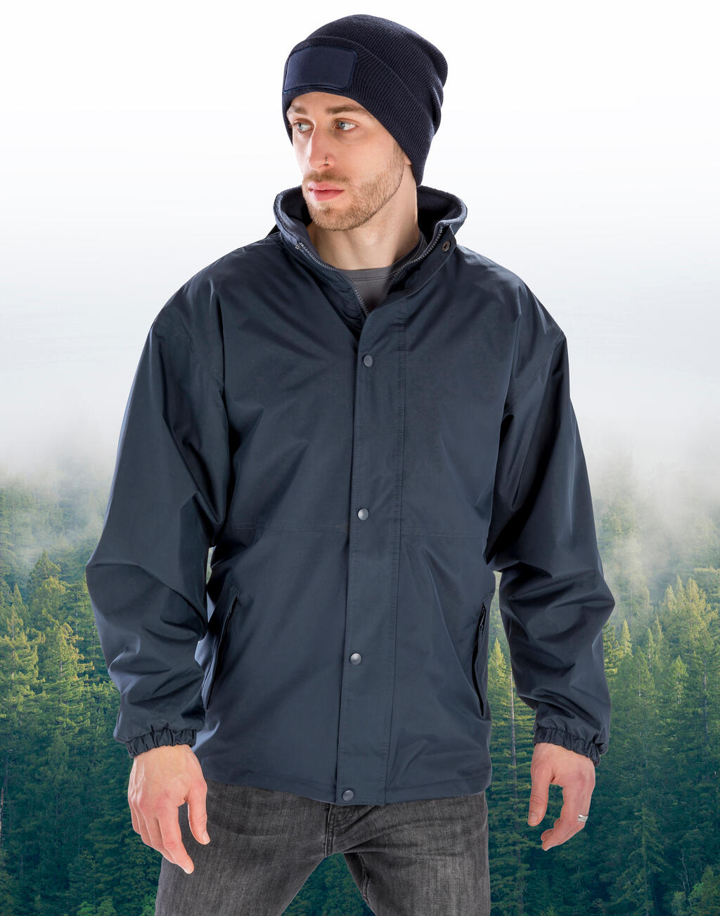 Result Recycled Fleece Lined Stomdri 4000 Jacket - Afbeelding 5