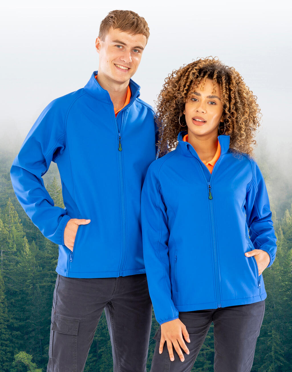 Result Recycled Men's Recycled 2-Layer Printable Softshell Jacket - Afbeelding 6