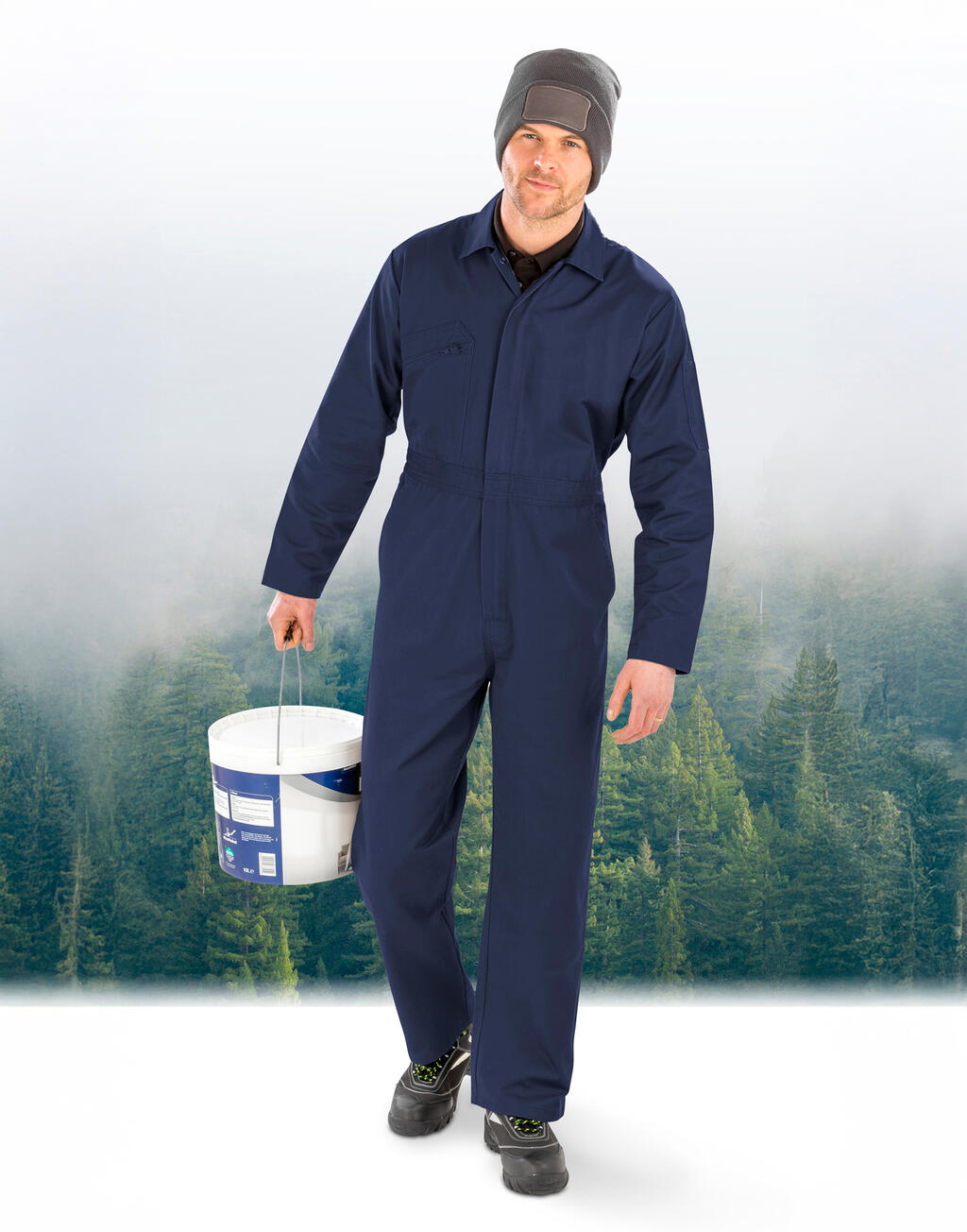 Result Recycled Recycled Action Overall with Zip Front - Afbeelding 4