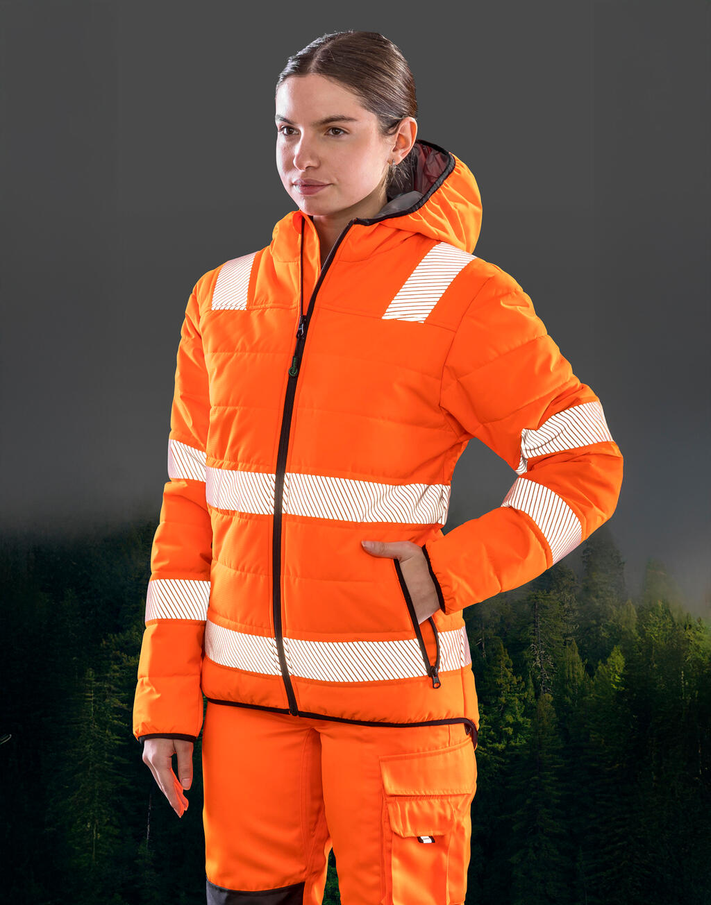 Result Recycled Recycled Ripstop Padded Safety Jacket - Afbeelding 2