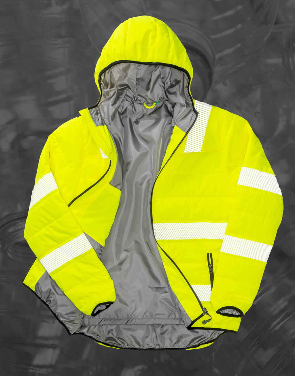 Result Recycled Recycled Ripstop Padded Safety Jacket - Afbeelding 5