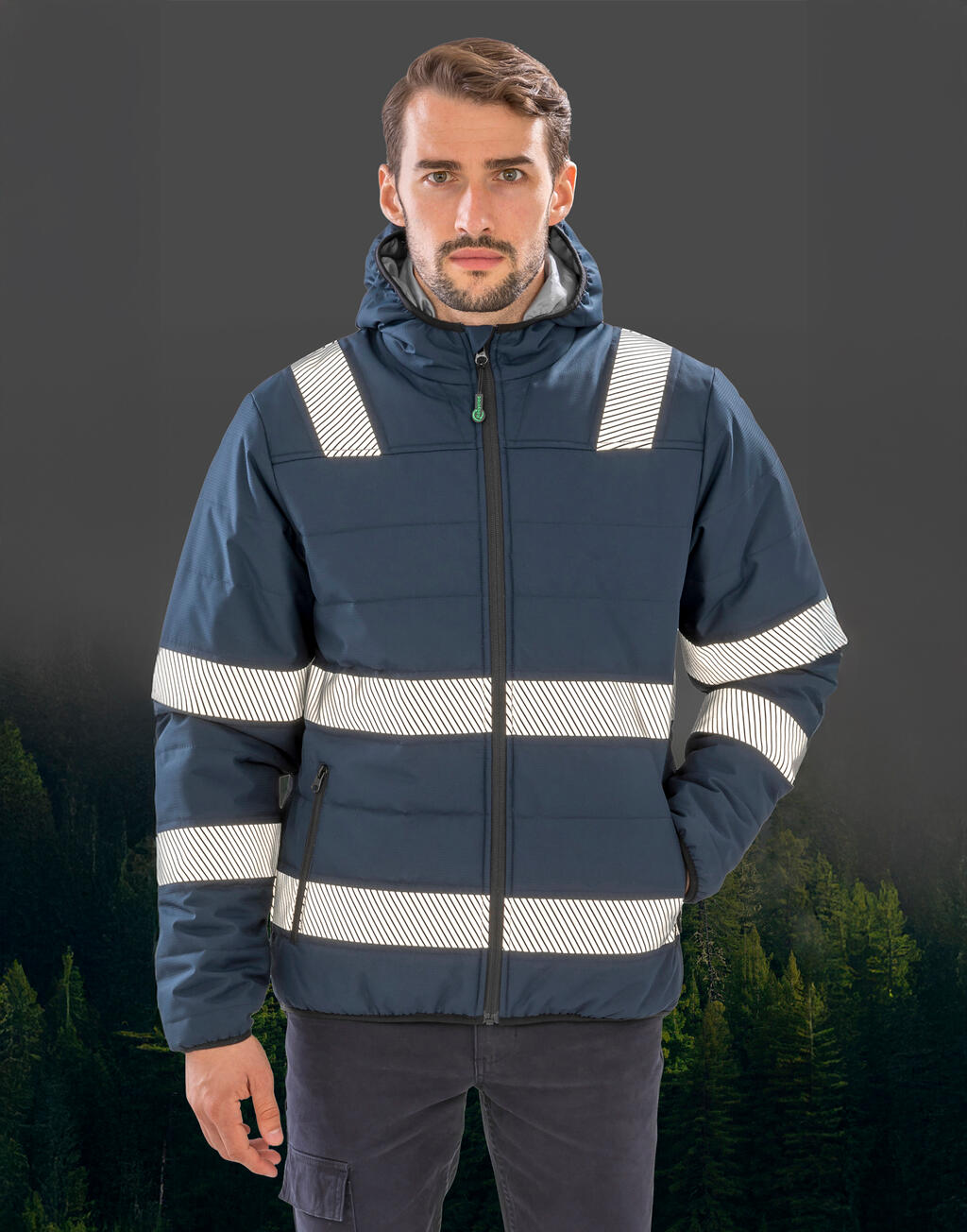 Result Recycled Recycled Ripstop Padded Safety Jacket - Afbeelding 8