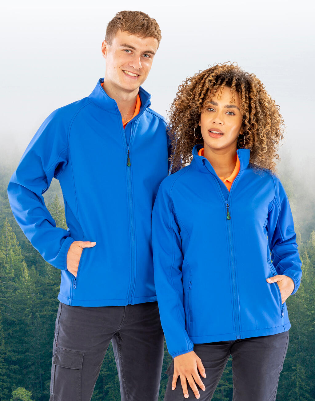 Result Recycled Women's Recycled 2-Layer Printable Softshell Jkt - Afbeelding 2