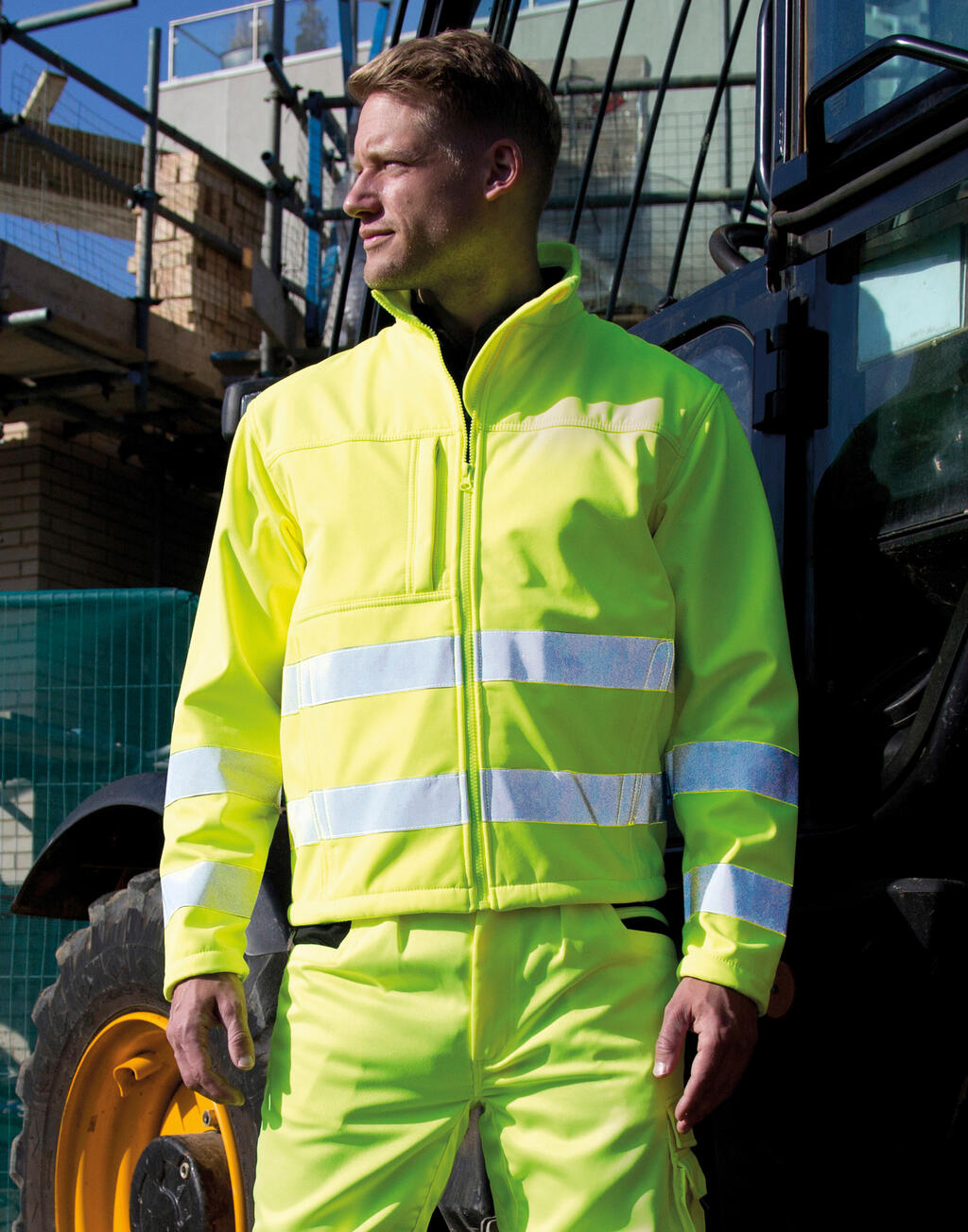 Result Safe-Guard Hi-Vis Soft Shell Jacket