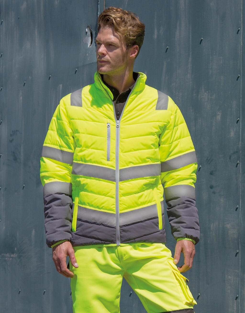 Result Safe-Guard Soft Padded Safety Jacket