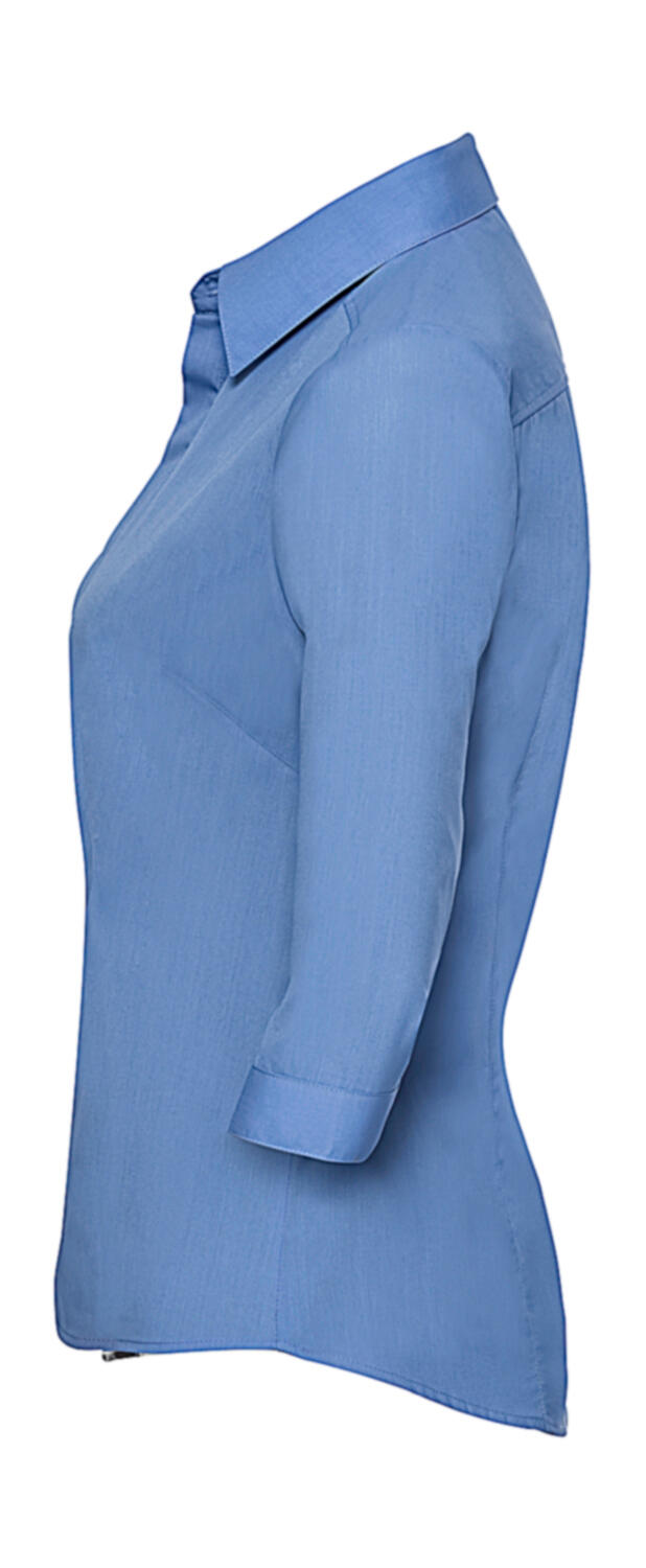 Russell 3/4 sleeve Poplin Shirt - Afbeelding 2