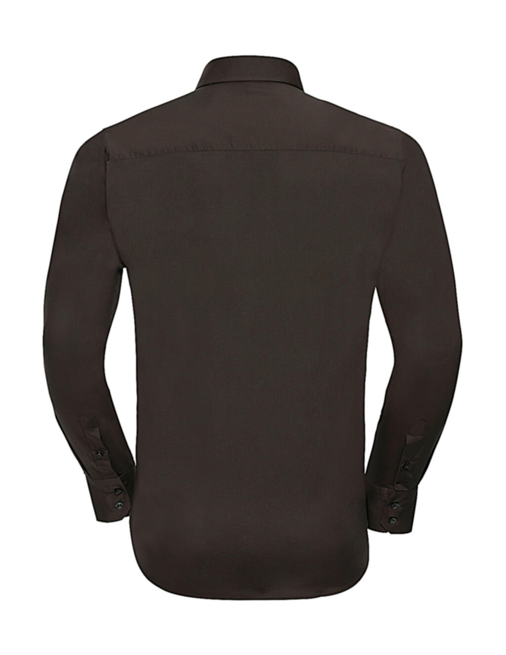Russell Collection Fitted Long Sleeve Stretch Shirt - Afbeelding 7
