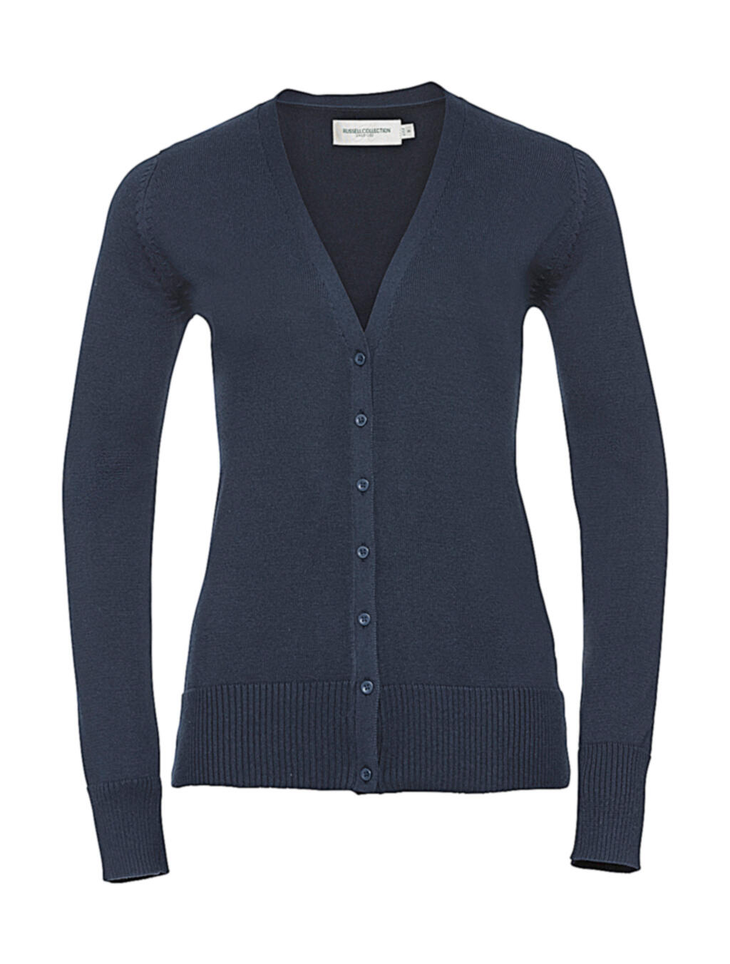 Russell Collection Ladies’ V-Neck Knitted Cardigan - Afbeelding 5