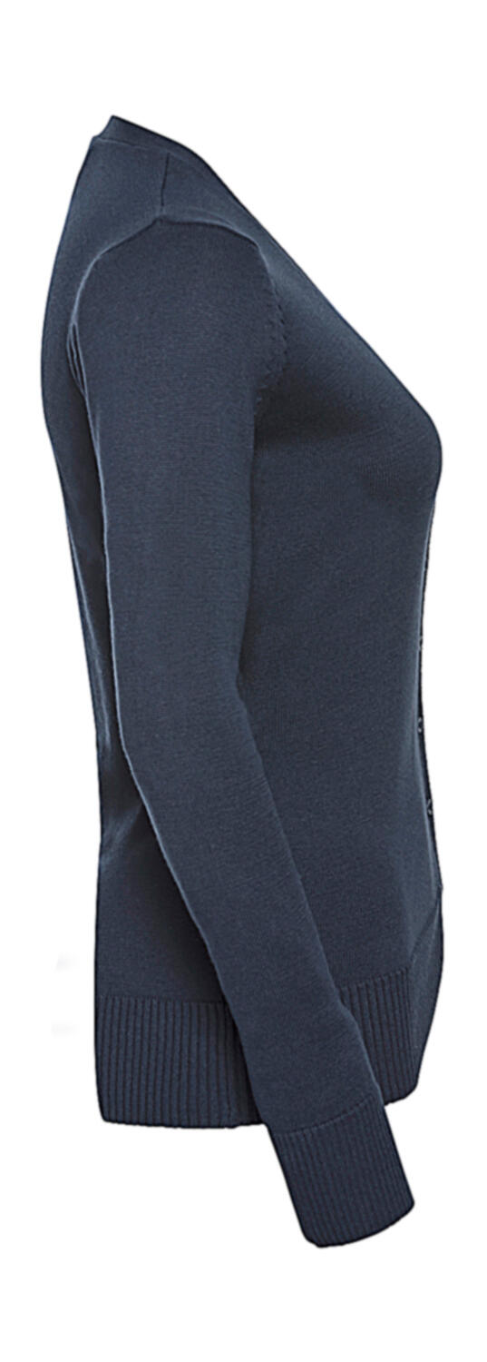 Russell Collection Ladies’ V-Neck Knitted Cardigan - Afbeelding 8