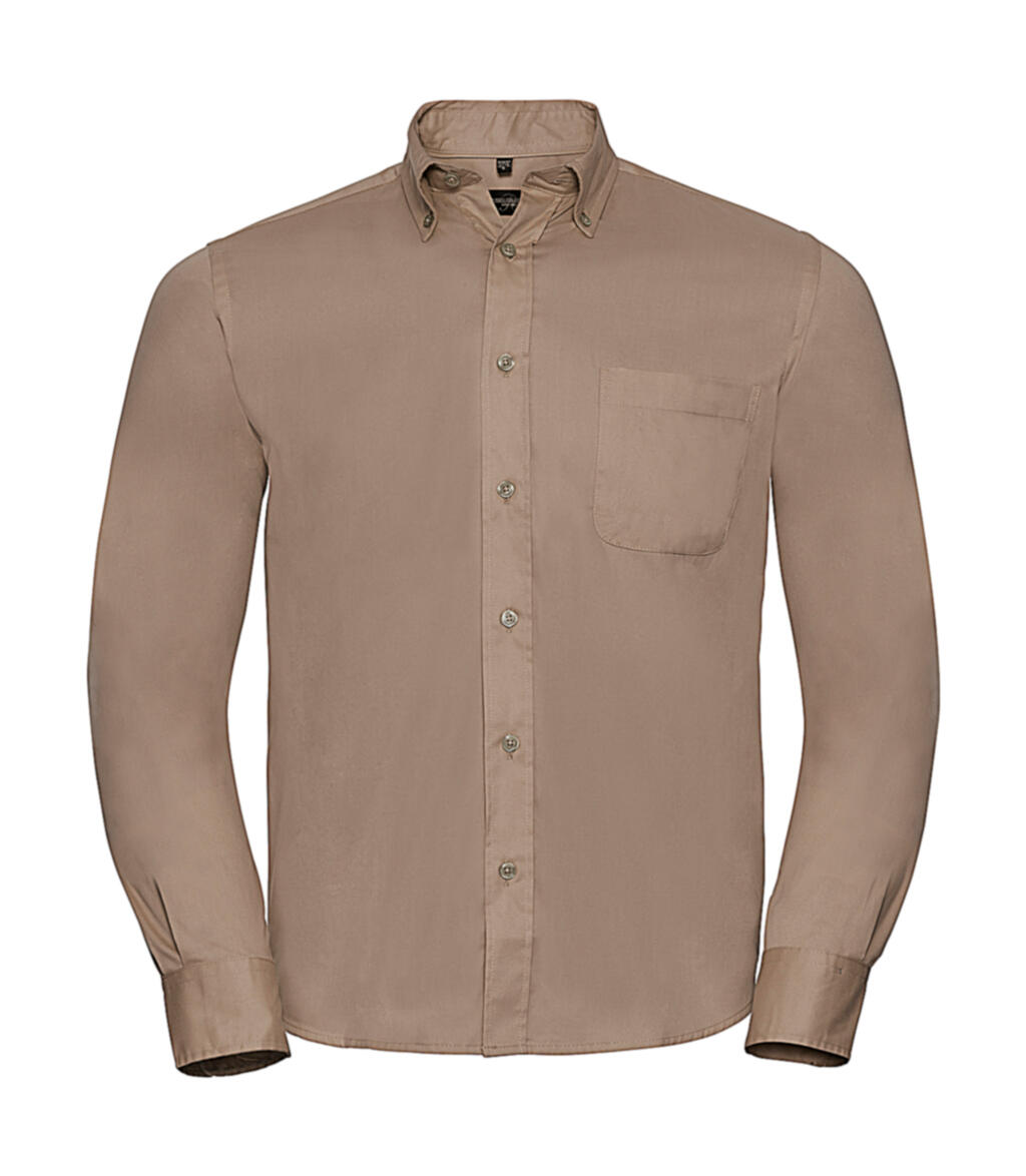 Russell Collection Long Sleeve Classic Twill Shirt