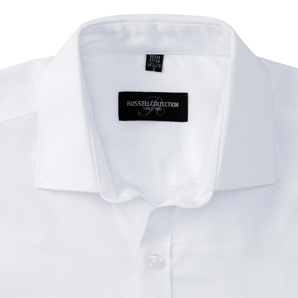 Russell Collection Men's LS Ultimate Stretch Shirt - Afbeelding 9