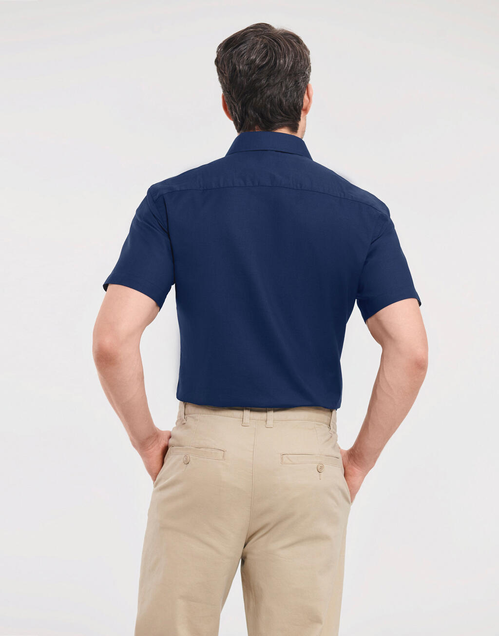 Russell Collection Oxford Shirt - Afbeelding 4