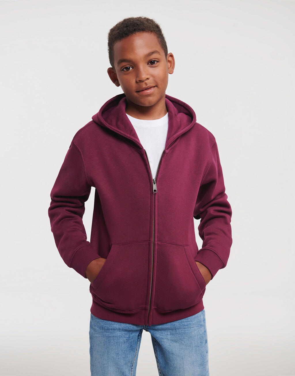 Russell  Kids’ Authentic Zipped Hood Sweat