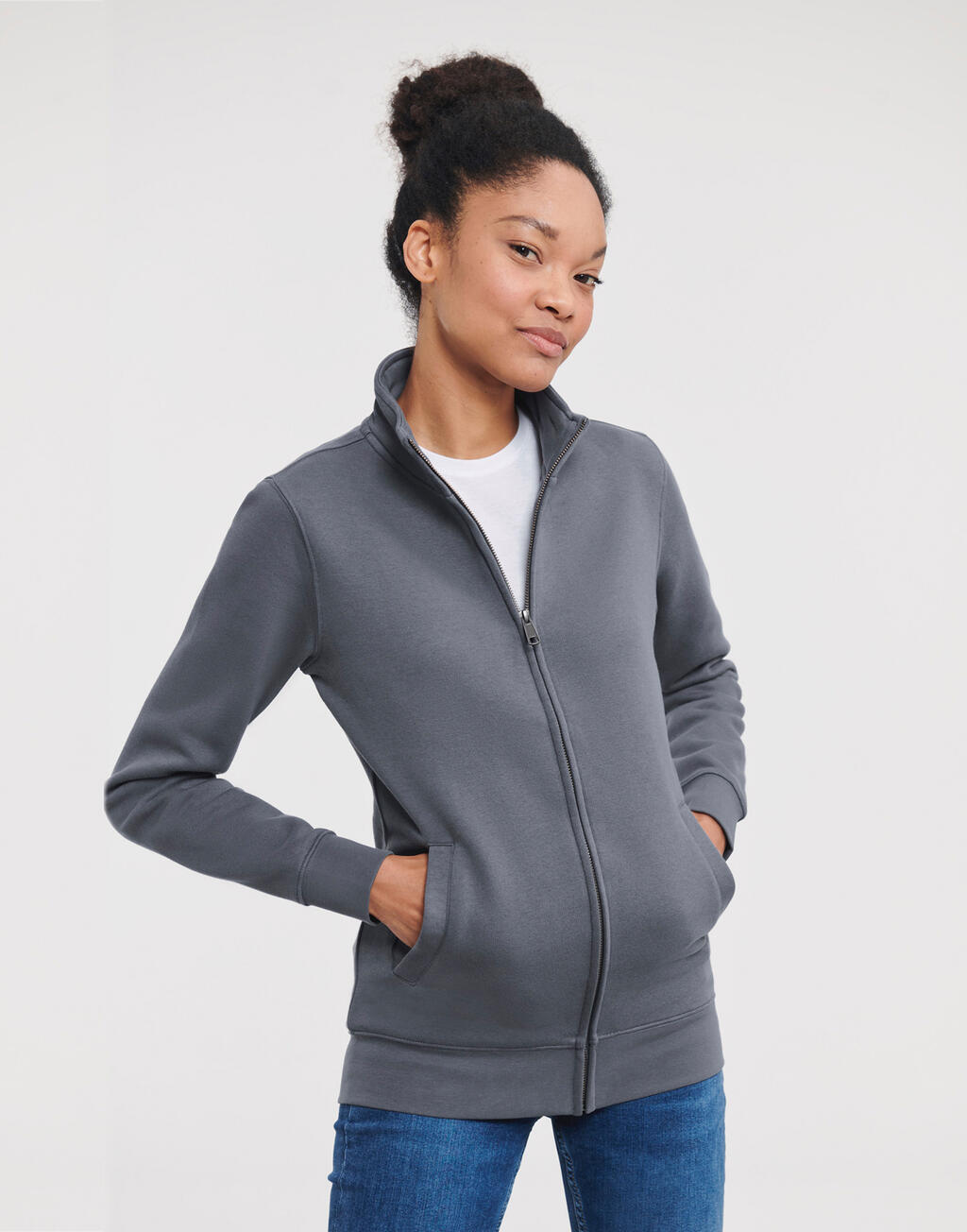 Russell  Ladies’ Authentic Sweat Jacket