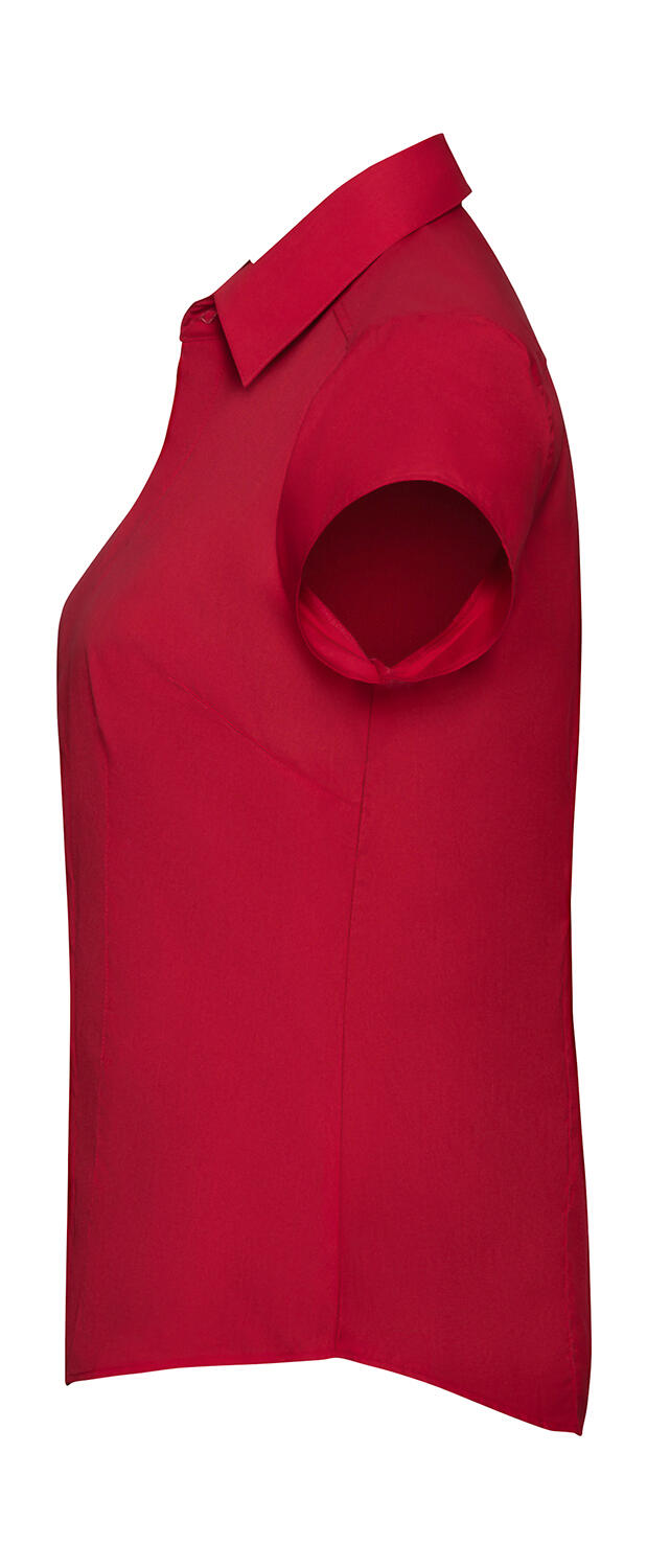 Russell Ladies' Fitted Poplin Shirt - Afbeelding 2