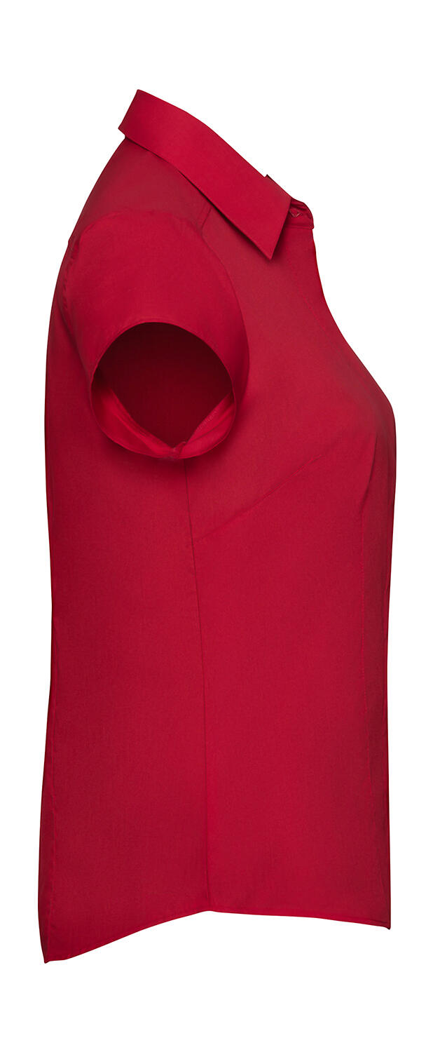 Russell Ladies' Fitted Poplin Shirt - Afbeelding 4